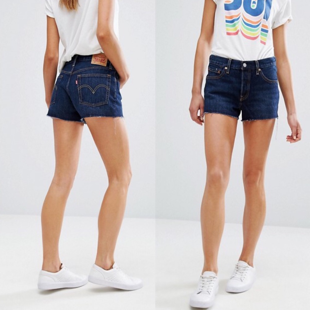Levi’s Vintage 501 High Rise Cutoff Jean Shorts